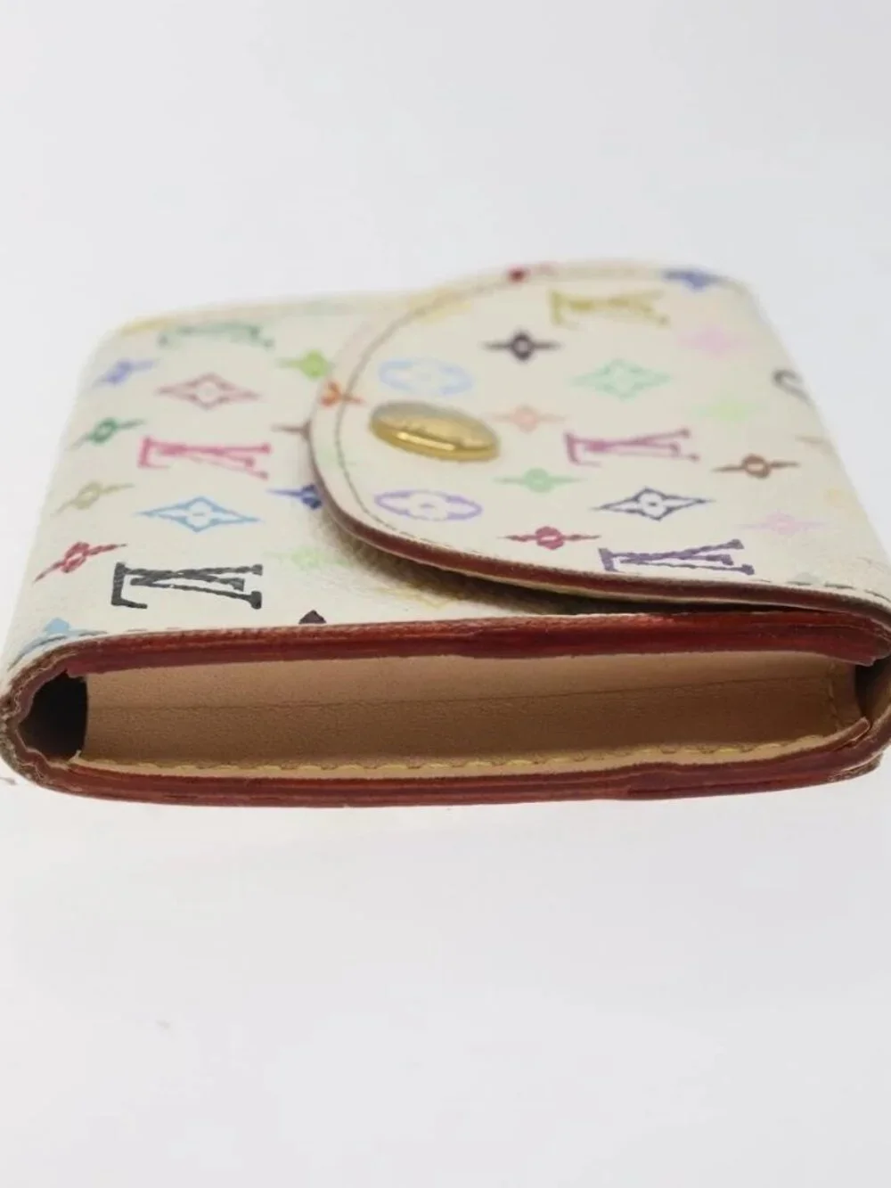 LOUIS VUITTON Monogram Multicolor Anvelop Cult De Vuitto M66557 LV Auth hk2553